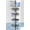 Matte Black, variant on RUICER 4-Tier Corner Shower Caddy Tension Pole Rust-Resistant Shower Organizer Fits 25”-114”, Gold