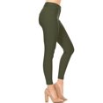thumbnail image 2 of Women's Casual Cotton Blend Pockets Slim Fit Skinny Jegging Stretchy Jeans Pant S-3XL, 2 of 5