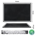 thumbnail image 4 of Hriiiiya Premium Bar Mat 18"x12" Coffee Mat, Dish Drying Mat, Durable & Stylish Service for Spills,Coffee,Bars,Restaurants,Counter Top Dish Drying Mat, 4 of 9