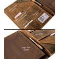 thumbnail image 4 of Rustic Town Leather Portfolio Business Padfolio Organizer Resume Document Conference Folder, Brown, 4 of 8