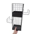 thumbnail image 4 of Luxshiny Soporte Organizador De Negro Metálico Con Base Para Evitar Humedad En El, 4 of 8