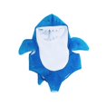 thumbnail image 2 of Disfraz de tiburón para Trajes lindos Diseño de cremallera Vestir Animales suaves y cómodos Azul Yuyangstore Disfraz de tiburón, 2 of 8