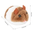 thumbnail image 2 of CHUANK Cat Mice Toy Bite-resistant Vibrating Moving Cat Interactive Toy Cat Chew Toy, 2 of 3