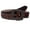 Brown, variant on 1 1/2" Womens Western Snap On Studded Leather Belt