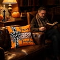 thumbnail image 7 of PiGOGI Thanksgiving Pillow Covers Pumpkin Maple Leaf Print Throw Pillow Cases Fall Cushion Covers Soft Home Decor for Sofa Bedroom, 7 of 7