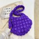 thumbnail image 2 of Bolsa De Hombro Bolso bandolera de gran capacidad de nailon acolchado informal para mujer (púrpura) Tmvgtek Para Estrenar, 2 of 4