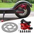 thumbnail image 1 of Piezas de Freno, Kit de Disco de Freno de 6 Hoyos Kit de Acero inoxidable A Prueba de ÓXido para scooter Eléctrico, 1 of 7