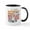 White/Black Inside, variant on CafePress - Peanuts Happiness Thanksgiving Dinner Mug - 11 oz Ceramic Mug - Novelty Coffee Tea Cup