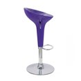 thumbnail image 2 of Alpha Tabouret de Style Bombo Contemporain - Aubergine Purple, 2 of 2