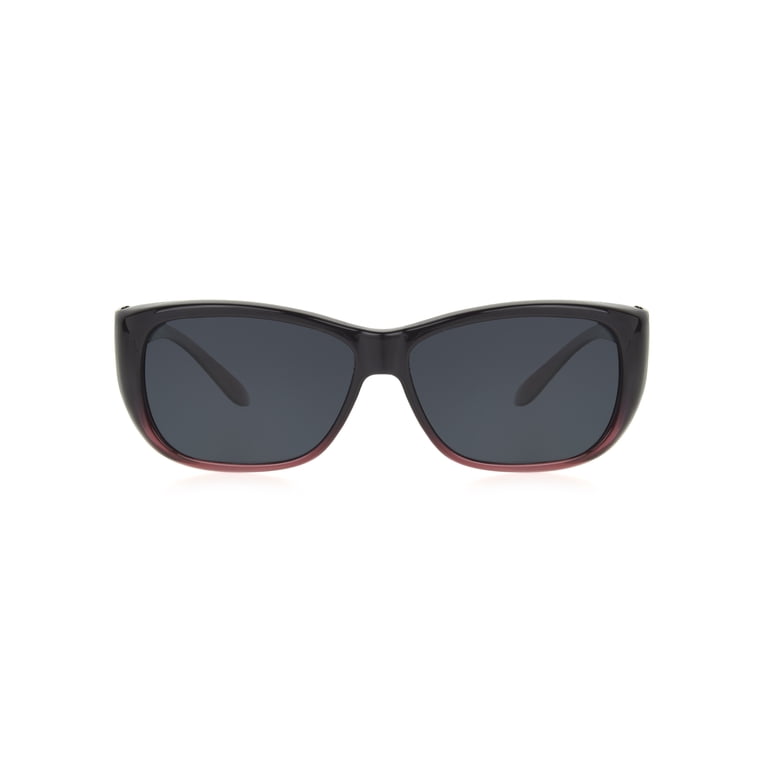 Solar Shield Tortoiseshell Oval Fits Over Sunglasses photo 1
