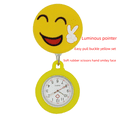 thumbnail image 3 of Reloj de enfermera elástico de goma suave con personaje de dibujos animados, reloj de bolsillo con forma de doctor y enfermera, 3 of 5