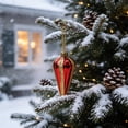 thumbnail image 6 of Christmas Tree Ornaments, Winter Plastic Hanging Decor | Christmas Ornaments for Small Tree, Candy Cane Snowman Santa Winter Hanging Pendant Charms, Christmas Holiday Party Supplies, F, 6 of 6