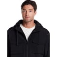 thumbnail image 4 of Frontier Threads Men's Lined Poly Memory Hooded Safari Jacket, 4 of 5