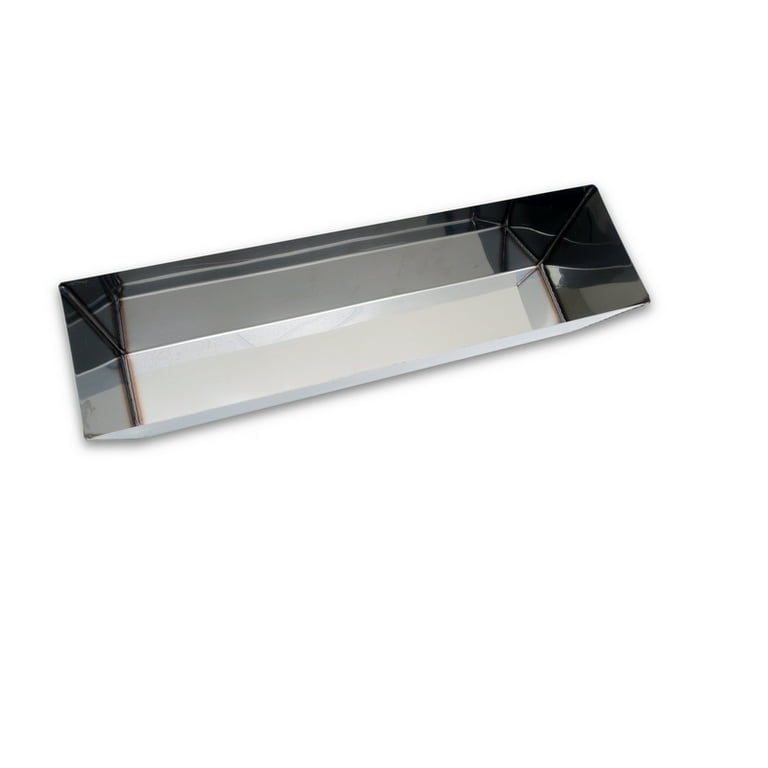 Marshalltown Stainless Steel Mud Pan 3.37 in. H Marshalltown Stainless Steel Mud Pan 3.37 in. H