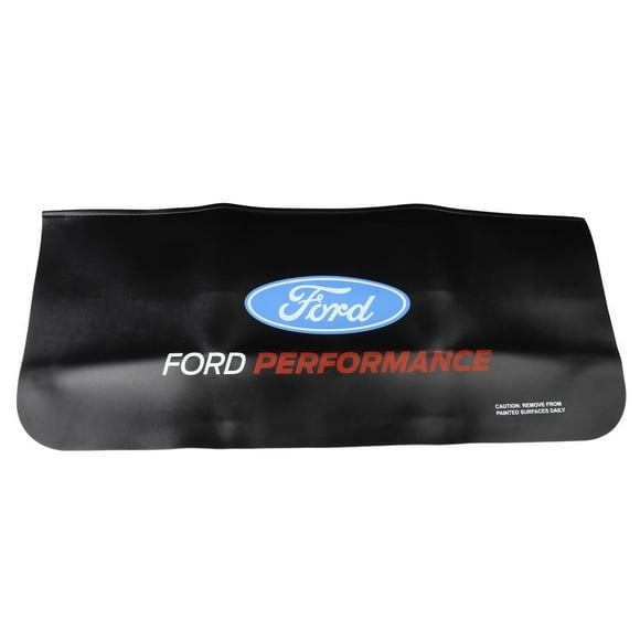 Ford Performance Housse d'Aile M-1822-A7 Universelle; 27 Pouces x 36 Pouces; Noir; avec logo Ford Racing Performance Parts; Simple