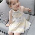 thumbnail image 6 of Forzero Summer baby girl lace polka-dot dress, small fresh baby polka-dot sleeveless princess dress, suitable for wedding parties and holiday parties, soft and breathable, 6 of 7