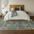 thumbnail image 6 of Addison Rugs Mayfield Washable Transitional Panel Green Rectangle Rug, 9' x 12', 6 of 6