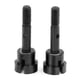 thumbnail image 5 of Ejes de rueda de metal de repuesto para modelos de vehículos modificados HSP 94186 y 94286. Negro, 5 of 6