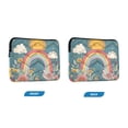 thumbnail image 7 of FORMRS 13-13.3 inch Laptop Sleeve Case Soft Carrying Quilted Computer Bag Cover, Blue Rainbow, 7 of 7