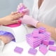 thumbnail image 2 of 50 Limas De Esponja Para Uñas, Mini Limas De Grano 100/180, Bloque Pulidor Para Uñas Acrílicas Y Naturales, Bloques Pulidores De Doble Cara Para Manicura Y Pedicura, Uso En Salón Y Hogar (Rosa-, 2 of 3