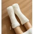 thumbnail image 5 of Indoor/Outdoor Thermal Socks for Women - Fuzzy Fleece Lined with Non-Skid Soles, 5 of 5