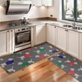 thumbnail image 3 of Kitchen Rugs Sets Of 2,Dachshund Footprint Anti Fatigue Kitchen Mat Rugs Non Slip Washable,Decorative Kitchen Floor Mats for Kitchen,Sink,Laundry,17"X47", 3 of 5