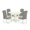 thumbnail image 2 of East West Furniture Dining Room Set Linen White, SUEN5-LWH-06, 2 of 6