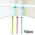 thumbnail image 4 of Bgsha Practical Beach Umbrella Hook Hanging Clips Long Lasting Silicone 10pcs Pack, 4 of 8
