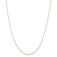 thumbnail image 1 of 10k .80mm D/C Cable Chain in 10k Yellow Gold, 1 of 3