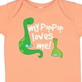 thumbnail image 4 of Inktastic My Pop Pop Loves Me Dinosaur Boys or Girls Baby Bodysuit, 4 of 5