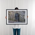 thumbnail image 3 of Mortar Battery Door - Highlands New Jersey Photography Abandoned Creepy Rustic Gothic Moody Industrial Spooky Black Framed Wall Art Print 18 x 24 inches, 3 of 8