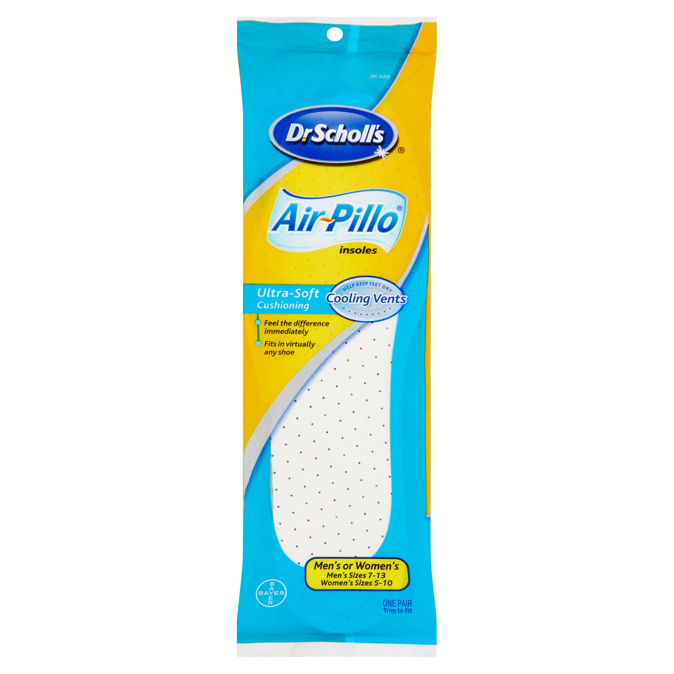 dr scholl's air pillow inserts