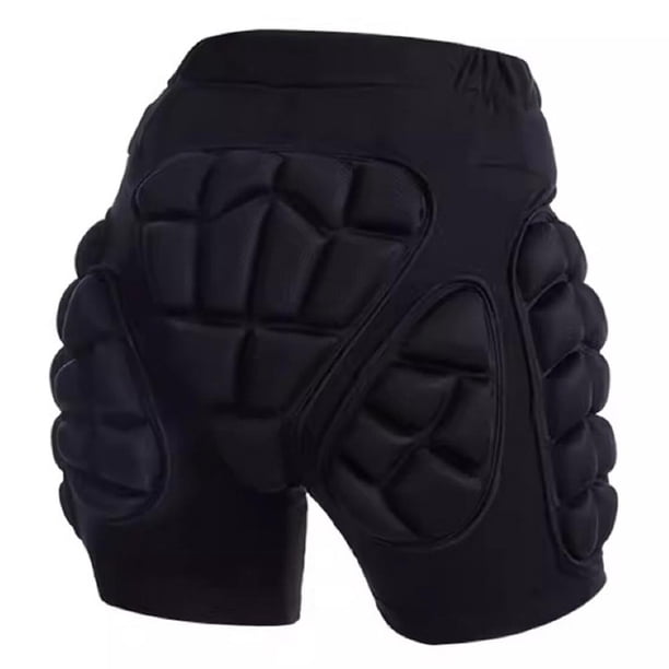 2Uds. Pantalones Hip 3D Crash Invierno Patinaje Almohadilla Protectora Eva Corto (S)