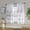 Light Grey, variant on 2Pcs Privacy Sheer Curtains Light Purple Botanical Leaves Floral Kitchen Window Curtain Over Sink Boho Farmhouse Flower Leaf Small Window Treatment, 28x40in