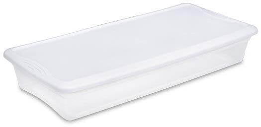 Sterilite 19608006 41 Quart Under Bed Latch Tote Storage Box Containers (6 Pack) Images Sterilite 19608006 41 Quart Under Bed Latch Tote Storage Box Containers (6 Pack)