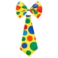 thumbnail image 2 of Conjunto De Corbata Y Pajarita De Payaso, Accesorios De Actuación Para Fiesta De Halloween, 2 of 8