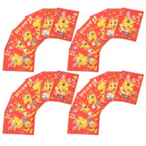 Soimiss 30Pcs Chinese Red Envelopes Assorted Colors Lucky Money Bags for Lunar New Year 2024