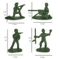thumbnail image 4 of 100Pcs Mini Classic Soldiers Figures Models Playset Desk Decor Kids Toy Gift, 4 of 11
