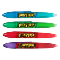 Juicy Drop Candy, Assorted Fruity Flavors, Sour Gel Candy, .5 oz, Pen