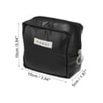 thumbnail image 2 of Unique Bargains 1 Pc Women Travel Cosmetic Bag for Vacation Camping Outdoor Activities Black Oxford Cloth, 2 of 3