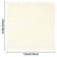 thumbnail image 7 of REGALWOVEN Cotton Washcloths Set, Highly Absorbent Face Towels, Multi-Purpose Wash Cloths for Bathroom 13" x 13" Beige 6, 7 of 7