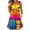 #Hawaii_2Yellow, variant on Sundresses for Women 2025 Baggy Boho Floral Printed Mini Beach Dress Henley Neck Sleeveless Dresses A-Line Mini Tank Dresses Light Breathable T Shirt Dress Beach Vacation Sundress