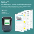 thumbnail image 3 of Riwcyla B1 Label Maker Machine Pocket Thermal Label Printer All in One Connect Price DIY Date Journal Study Sticker Labeling Machine with 50*30mm Label Roll Compatible with iOS Android Microsoft, 3 of 6