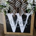 thumbnail image 2 of LCXmlly Wreath And Bow Personalized Front Door Wreath: Farmhouse Style Welcome Sign, 2 of 6