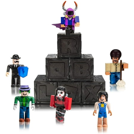 Roblox Action Collection - Mystery Figure 6 Bundle Blind Pack [Includes Exclusive Virtual Item]