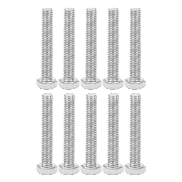 32 Tornillos Hexagonales M8 X 50mm Rosca Completa DIN 933 – Acero Galvanizado Calidad 8.8 (Dresselhaus)