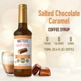 thumbnail image 2 of Matteo's Sugar Free Coffee Flavoring Syrup, Salted Chocolate Caramel, Delicious Coffee Syrup, 0 Calories, 0 Sugar coffee syrups, Keto Friendly, 2 of 5