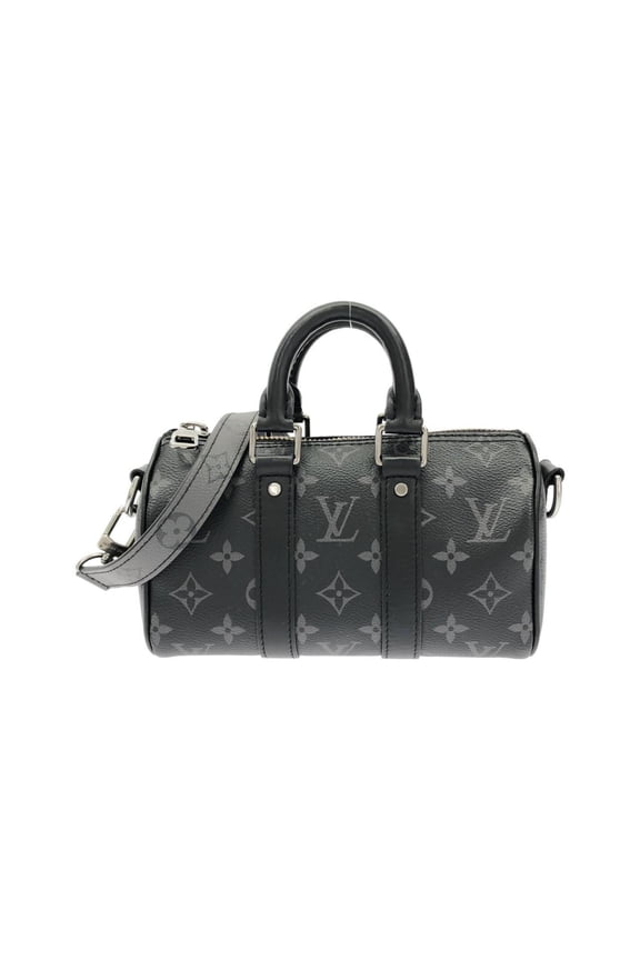 Pre-Owned Louis Vuitton Monogram Eclipse Reverse Keepall XS M45947 Boston Bag