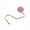 Pink, variant on BE-TOOL Handbag Hook Table Hook Hanger Bag Holder Bear 34 Pounds Weight for Christmas Stockings Bag Zinc Alloy Green
