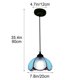 thumbnail image 3 of Style Head Pendant Light Hanging Ceiling LampVintage Decorative Pendant For Kitchen Dining RoomBedroom Living Room, 3 of 6